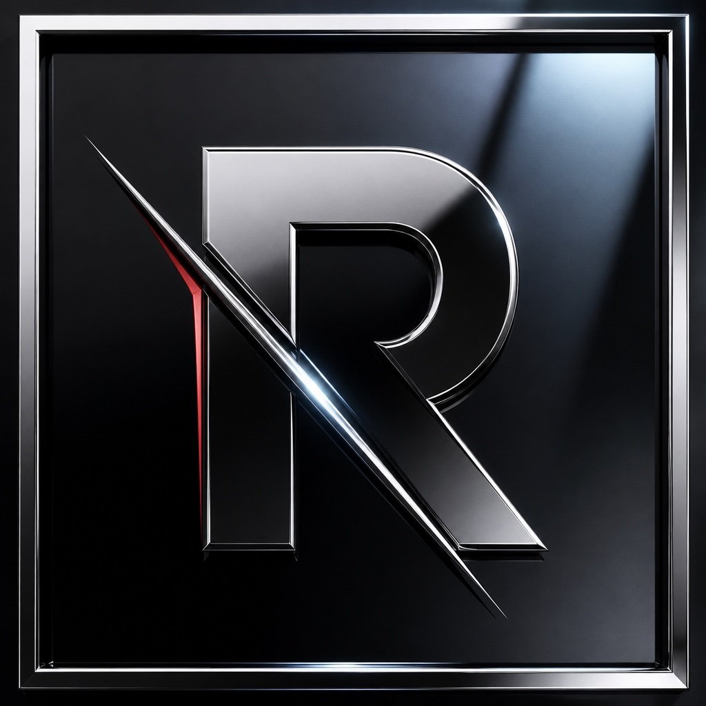 RENDUS LTD chrome razor-cut letter mark