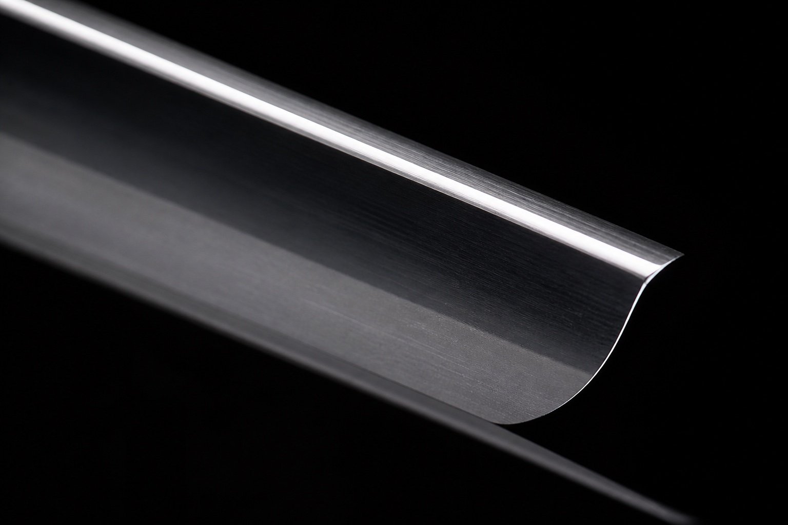 Chrome razor edge used as a precision still for service passes